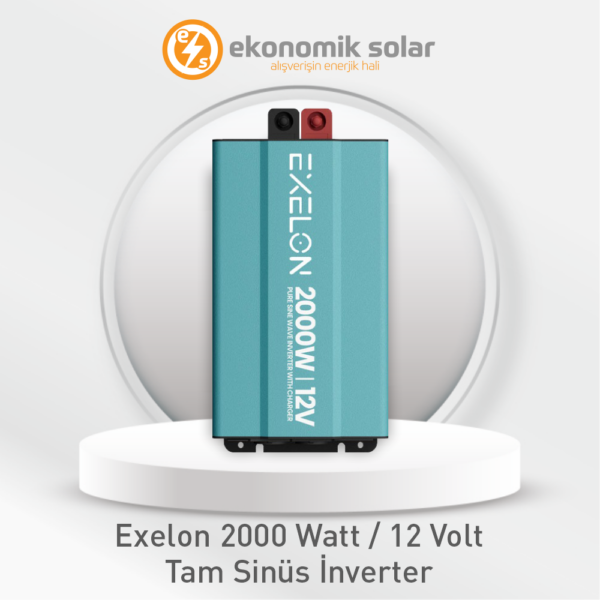 Exelon 2000 Watt / 12 Volt Tam Sinüs İnverter