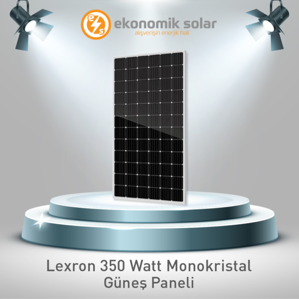 Lexron 350 Watt Perc Monokristal Güneş Paneli